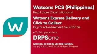 Watsons Express Delivery and Click to Collect Digital Ad Q4 2022 19s (Philippines)