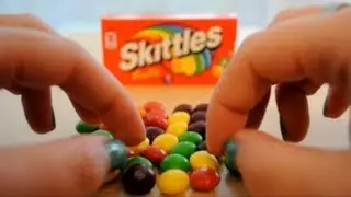 ASMR Sounds: Candy (Skittles)