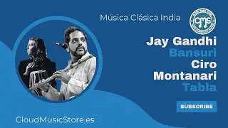 Concierto Jay Gandhi (bansuri) Ciro Montanari (tabla) in Madrid 02/22/23
