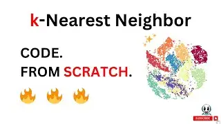k-Nearest Neighbor Theory and Code in 15 minutes | Image Classification | Machine Learning