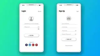 UI UX Design | Design UI in Adobe illustrator | Learn the Techniques of UI UX