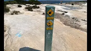Walking the Royal Coast Track to the Wedding Cake Rock