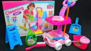 Cute Mini Cleaning Car Playset [Lt.961] - Satisfying with Unboxing Toys Compilation ASMR