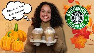 Starbucks Fall Drinks and Food | Starbucks Fall Menu Review | Carolyn Marie