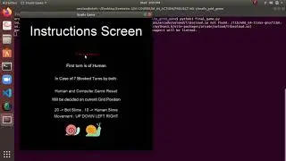 Artificial Intelligence | Project | AI Agent Game | MiniMax | Heuristics | Video Demo