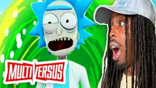 RIck Has Been Revealed - Multiversus Teaser Trailer Reaction & Breakdown