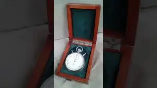 Vintage chronograph Lemania Split second stopwatch 40s