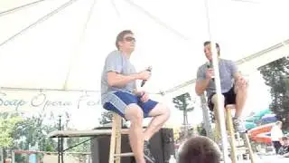 Daniel Goddard and Billy Miller
