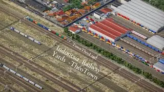 How to build Indonesia Extensive Railway Yards in Theotown