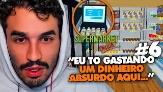 STAG JOGA: CHEGOU A HORA DA REFORMA DO MERCADO? - SUPERMARKET SIMULATOR #6 | Clipes do Stag