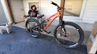 Bike check: 2017 transition triple slopestyle mountain bike