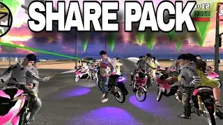 GTA San - Share Pack Mod Xe Độ Ab, Wave, V10, Đèn Haza Boy Phố Đua Xe Cùng Eiu.