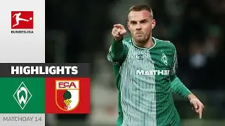 Ducksch Secures Big Points | Werder Bremen - FC Augsburg 2-0 | Highlights | MD 14 &ndash; Bundesliga 23/24