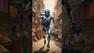 A AI bot was Bullied by Indian people 🥹. #aiart #storytelling #children #sad #aibots #reels #shorts