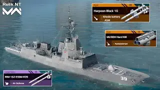 HMAS Hobart (DDGH 39) November Battlepass Ship Review And Gameplay - Modern Warships Alpha Test 