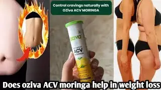 Does oziva ACV moringa help in weight loss | ACV weight loss results Oziva #trending #viralvideo