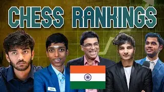 Top 10 Indian Chess Players Progression | FIDE Rating (Feb 2015-March 2023) #chess #dataisbeautiful