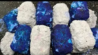 Dyed Pasted Blue & Plain Jane Block Gym Chalk Compilation @KYPDMcc