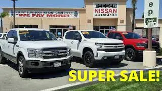 Pedder Nissan Memorial Day Used Car Super Sale!