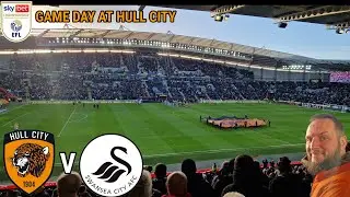 Promotion for HULL CITY? Matchday at the MKM stadium. HULL v SWANSEA.