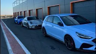 Hyundai I30N Performance + Porsche 992 GT3 Adancata Motor Park Romania