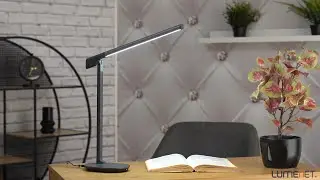 Philips dimmable table LED lamp, cool white, 12W (Sword)
