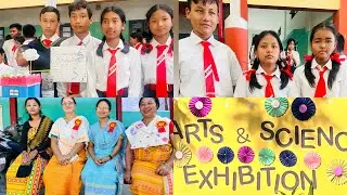 SCIENCE and ART Exhibition at Sacred Heart High School in Udalguri ￼.