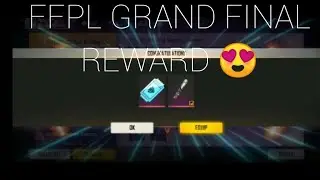I got FFPL grand final reward