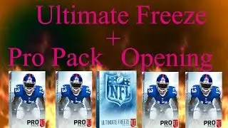 Fire Pro Packs and Ultimate Freeze Pack Crazy Pull!!! | MUT 16