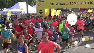 CURSA DELS BOMBERS LLEIDA 2017 SORTIDA,  4k