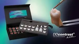 DD contrast&reg;, the color and texture system from Dental Direkt.
