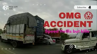 Dhekale Dam view ride | accident | car | road | safety | truck | Suzuki | smashed | vlog | viral