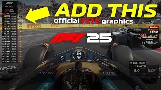 КАК ПОЛУЧИТЬ F1 TV HUD В F1 25 &mdash; ПОШАГОВОЕ РУКОВОДСТВО