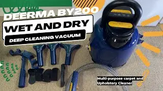 Deerma BY200 Multi-purpose Carpet and Upholstery Cleaner | Wet and dry Vacuum for sofa or Carpet