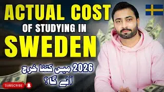 Total Cost of Studying in Sweden 2026 🇸🇪 | Tuition, Visa, IELTS & Living Expenses