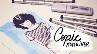Desenhando com a Copic Multiliner