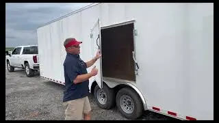 One Left For Only $8200.00 2025 South GA Cargo 8.5x28 Enclosed Trailer