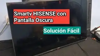 SMARTV HISENSE с ТЕМНЫМ ЭКРАНОМ, простое решение