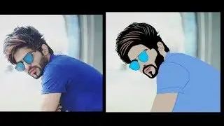 Cartoon vector Image Editing tutorial / Emmu Editing| Infinite Desing Image Editing Tutorial