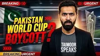 Pakistan T20 World Cup Boycott? | PCB Ka Bara Faisla | India Match Par Bara Twist