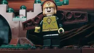 Lego Kite Man Attacks The Knight's Kingdom