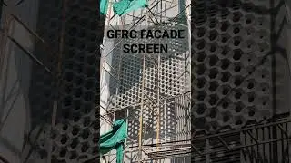 Exterior GFRC panels, facade beautification!