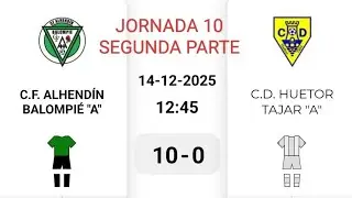 ALHENDIN ALEVIN 3a ANDALUZA Arturotube fútbol ⚽⚽'s broadcast