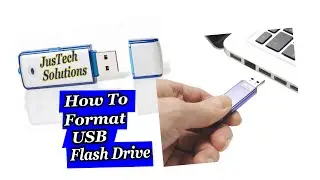 How To Format USB Flash Drive.