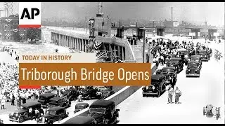Открытие моста Трайборо &mdash; 1936 год | Сегодня в истории | 11 июля 2017 года
