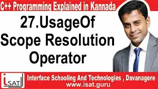 Usage Of Scope Resolution Operator In C++