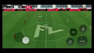 العبت احدى العاب كرة القدم الالكترونية  💥😊( عوضت خسارة الاردن قدام المغرب ) 🤯🤯 والهدف اسطوري 👌💥