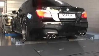 BMW M5 V10  mit HMS-Klappenabgasanlage