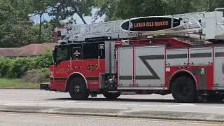 Largo Fire Rescue Truck 42 Siren No Lights