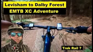 Levisham Moor - Dalby Forest. Emtb Trek Rail 7 Adventure. North Yorkshire EMTB
